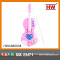 Hot Sale plastic musical mini violin toy kids toy plastic pink violin